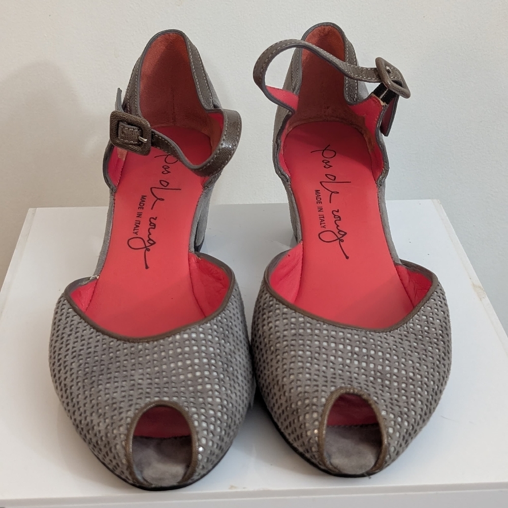 Pas De Rouge Made In Italy Shoes Size 38.5 View 5